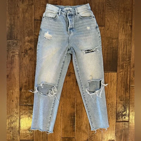 PacSun High Rise Straight Jeans - Vintage 90’s Style - Picture 1 of 3